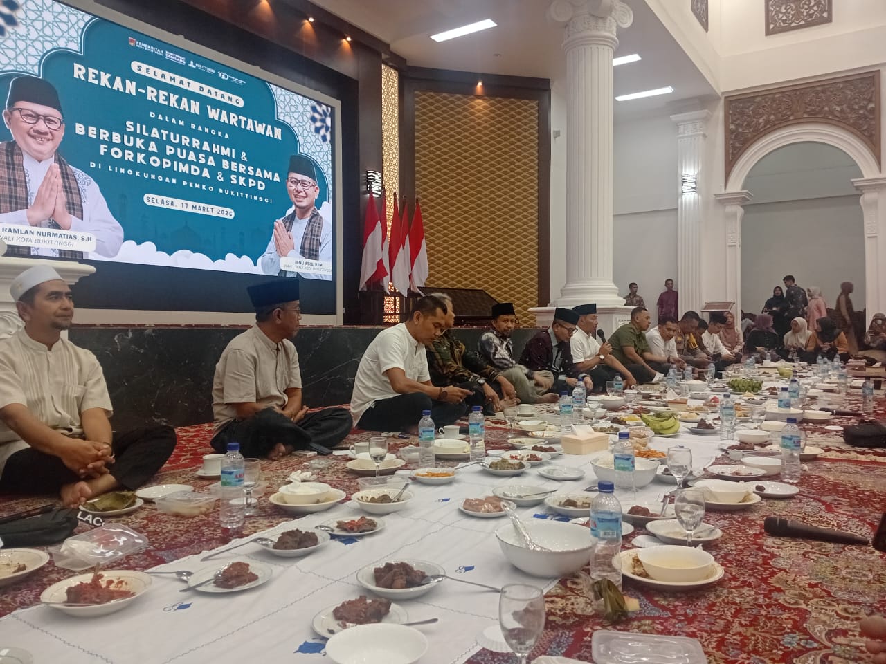 Acara buka bersama Pemko Bukittinggi ( Foto : Minangsatu)